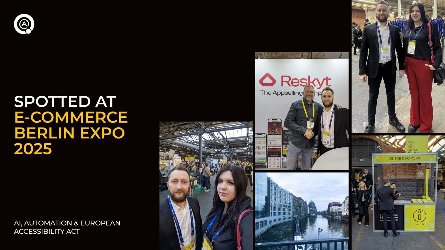 Spotted at E-commerce Berlin Expo 2025: AI, Automation & European Accessibility Act