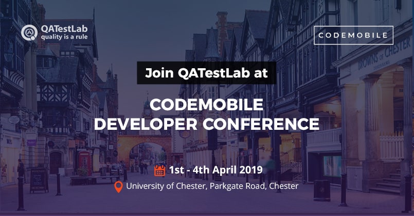QATestLab at CodeMobile Developer Conference 2019