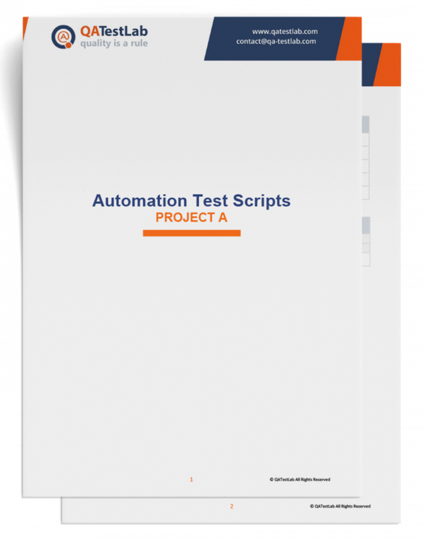 QATestLab Automation Test Scripts