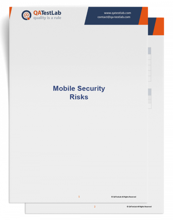 QATestLab Mobile Security Risks
