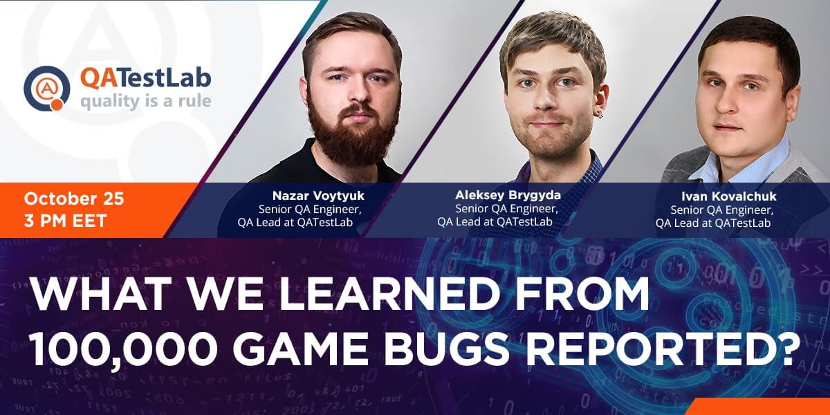 What we learned from 100,000 game bugs reported?
