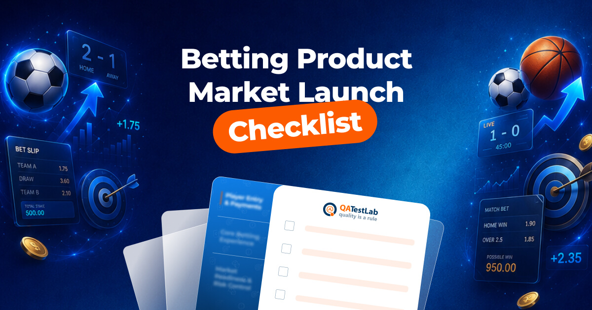 Betting Product Market Launch Checklist 