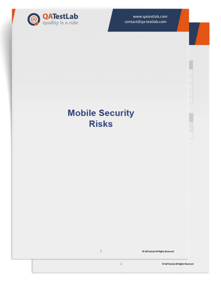 QATestLab Mobile Security Risks